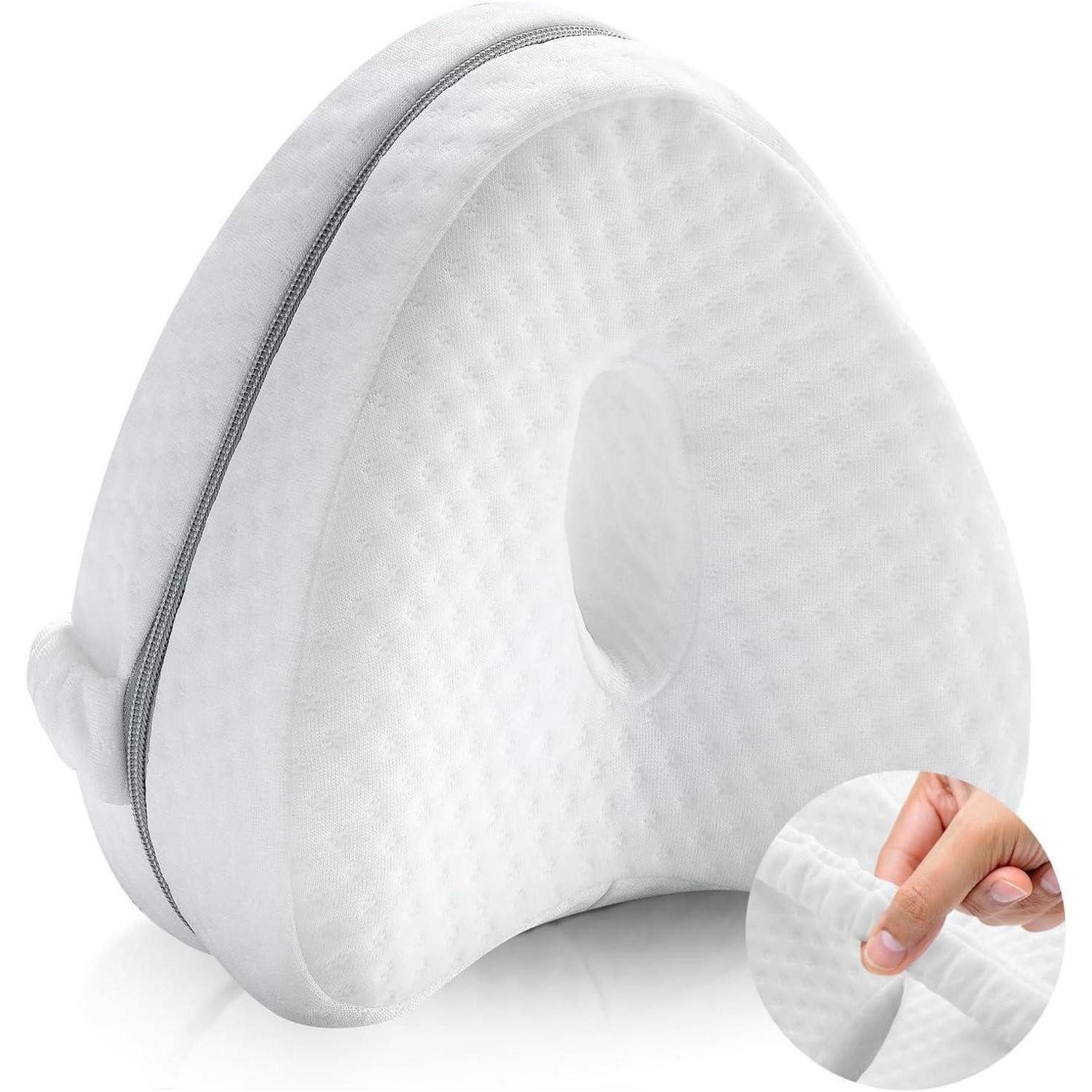 LuxusKollektion Seitenschläferkissen Orthopädisches Kniekissen Memory Foam Seitenschläferkissen Entlastung