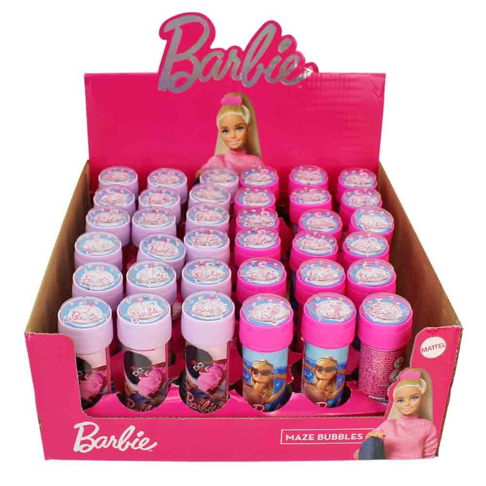B&G INTERNATIONAL Seifenblasenspielzeug Barbie Seifenblasen pink und lila - 60 ml