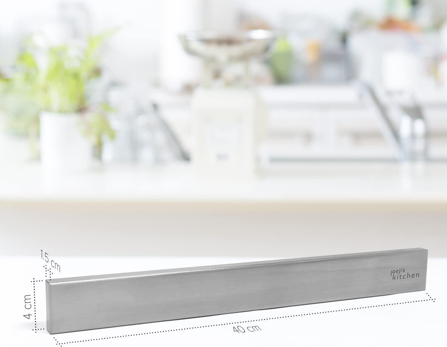Küchenmesser Halterung ideal Magnet-Messerblock KITCHEN für Magnetleiste Messer 40cm JOEJI’S