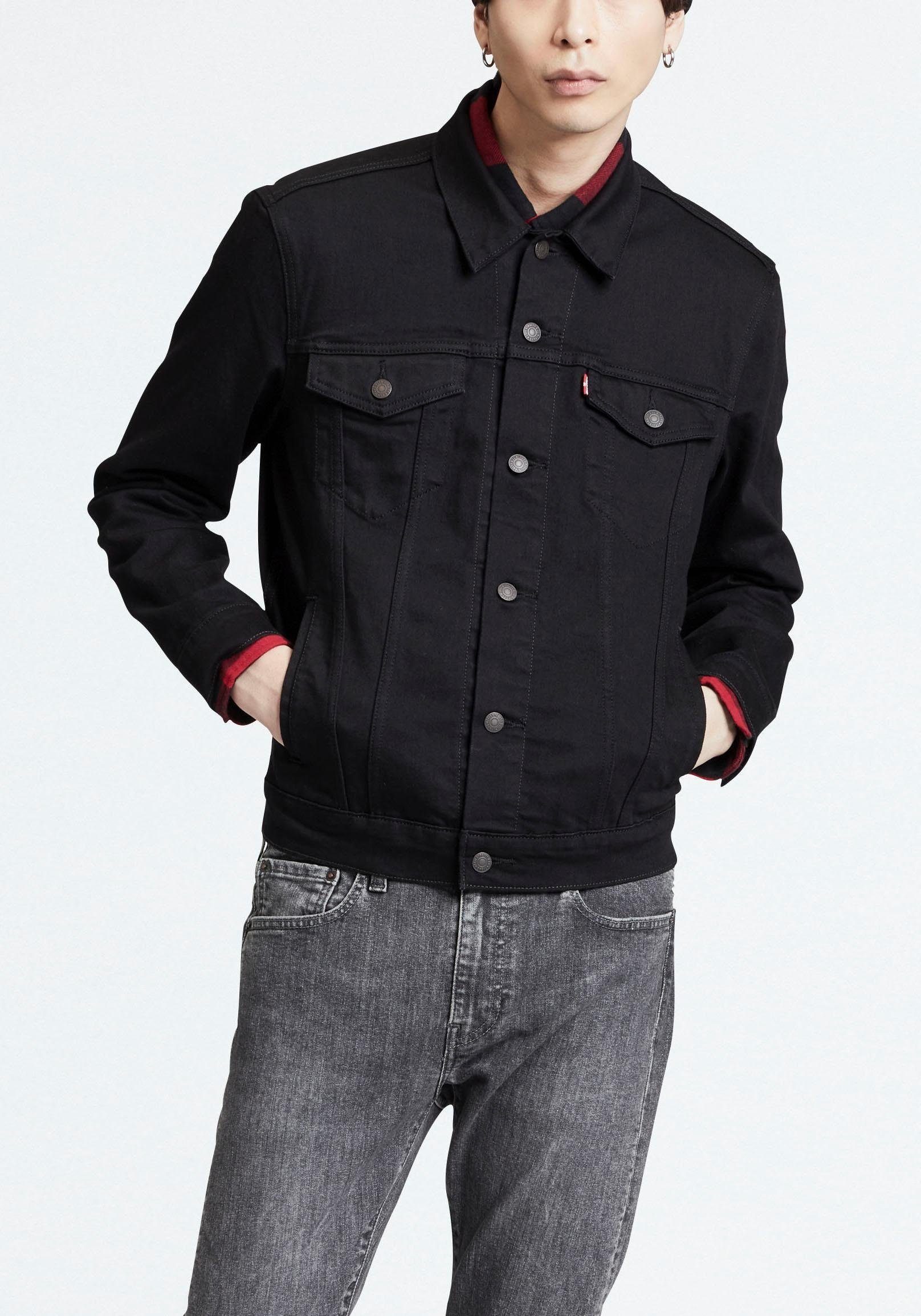 Levi's® TRUCKER VINTAGE FIT black JKT Jeansjacke