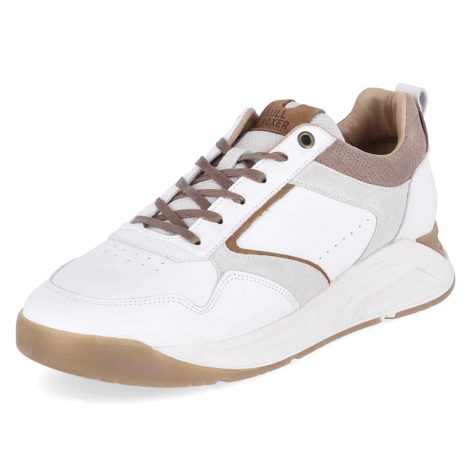 Bullboxer Bullboxer 7CI0100102 1134 Herren Leder white Schnürschuh