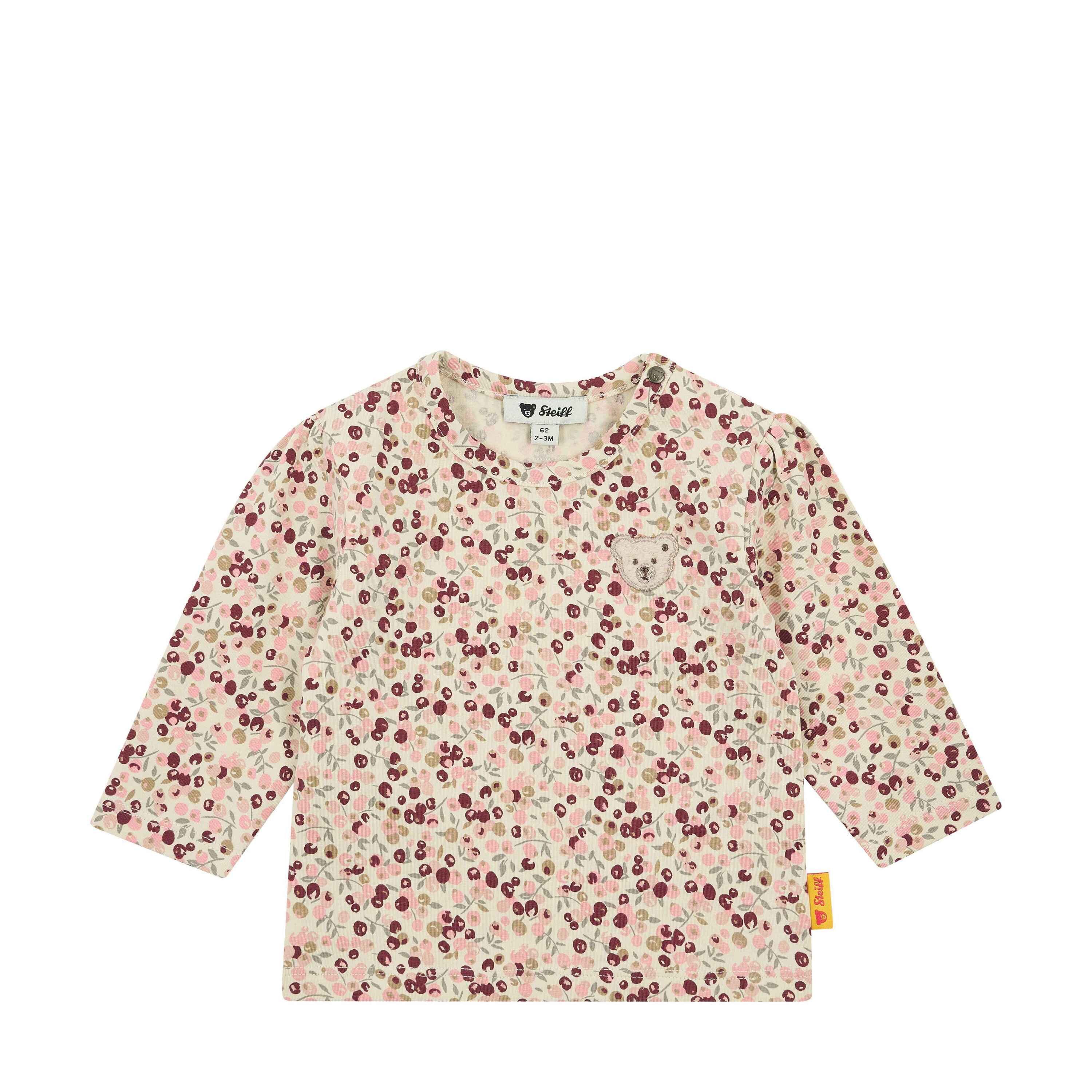 Steiff Langarmshirt T-Shirt langarm Festive Luxe
