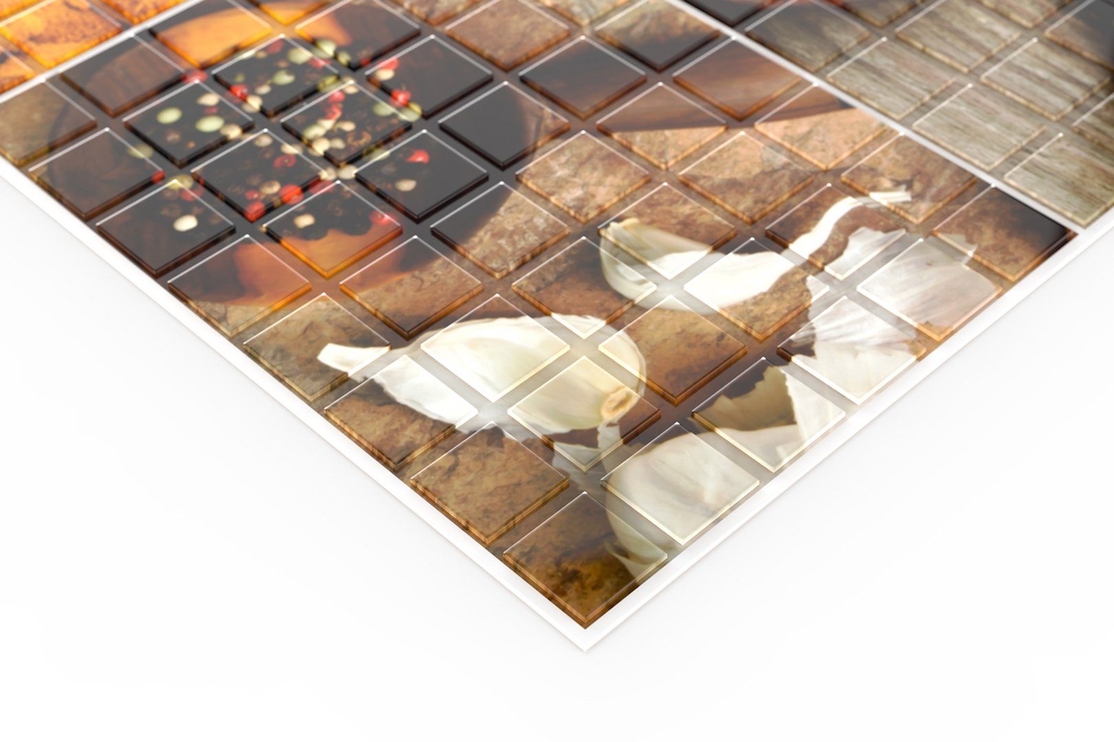 Regul Wanddekoobjekt 56076 (PVC Bildoptik - 3D Wandpaneele aus Kunststoff als Wandverkleidung für Innen- & Außenbereich - Backsplash wasserfest dünn)