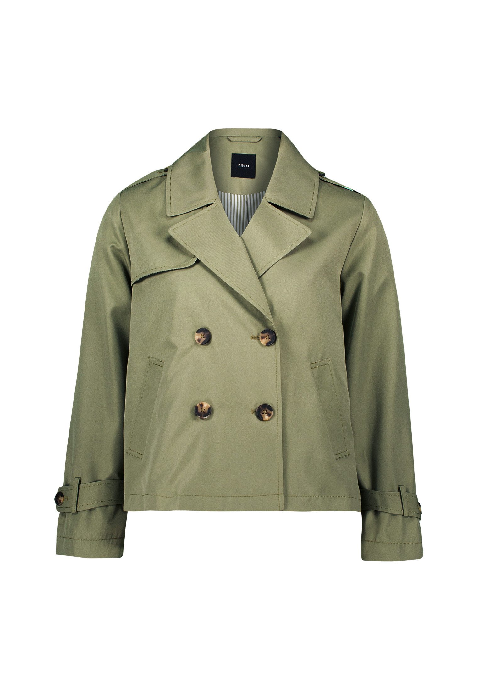 Zero Langjacke zero Trenchjacke zweireihig mit günstig online kaufen