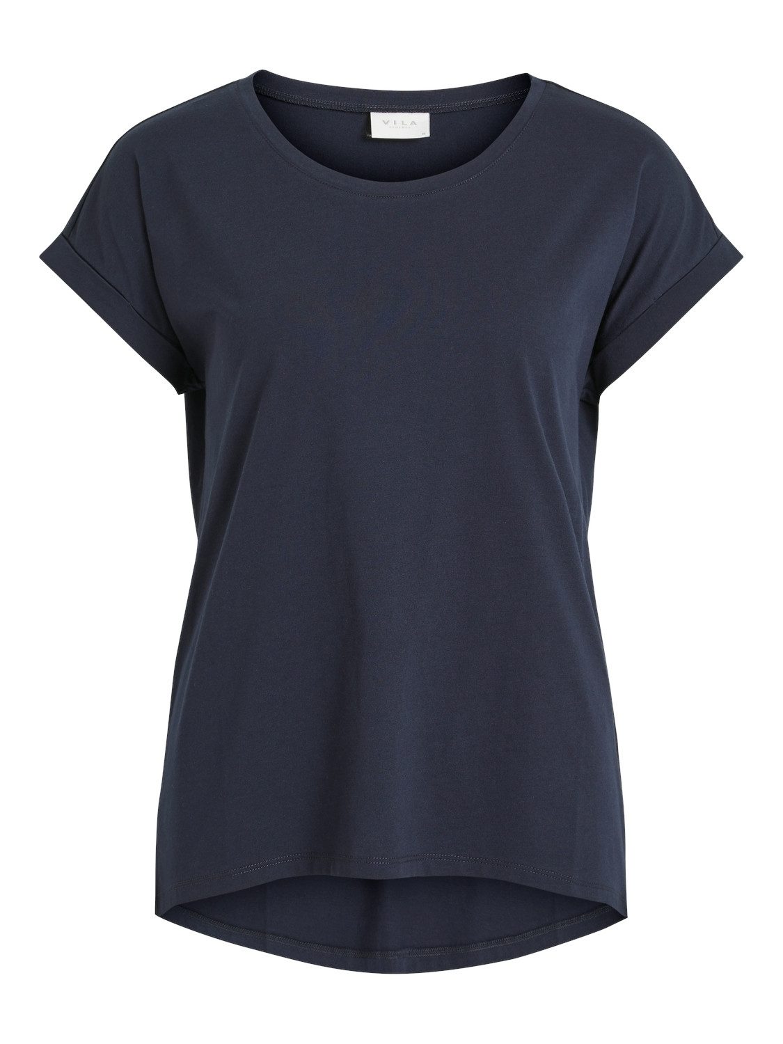 Vila Rundhalsshirt VIDREAMERS NEW PURE T-SHIRT/SU-NOOS Baumwollmischung, regular fit – Bild 5 von 5