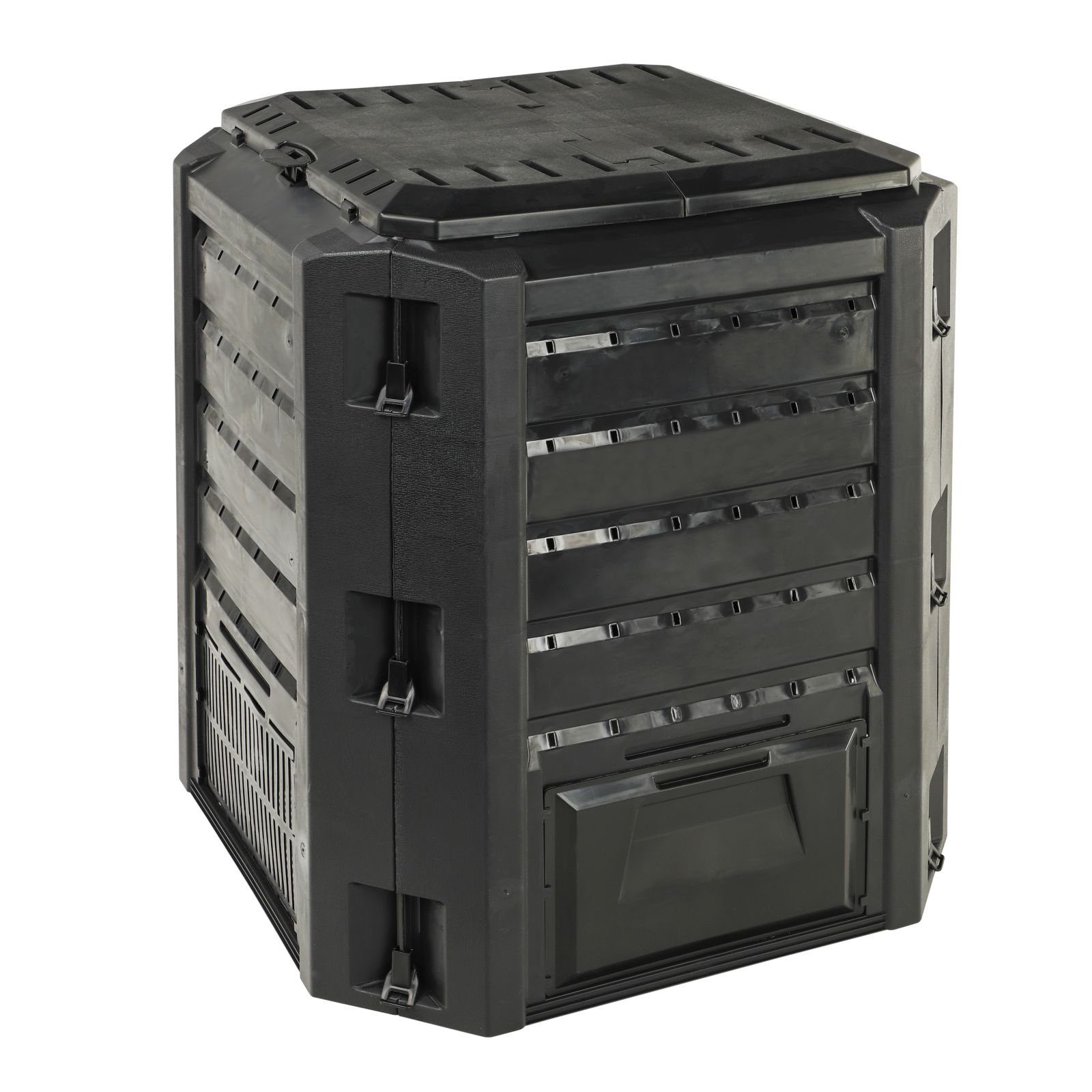 Haushalt International Komposter, BxTxH: 72x72x82.6 cm, 380 l, GARTEN-KOMPOSTER 380 LITER