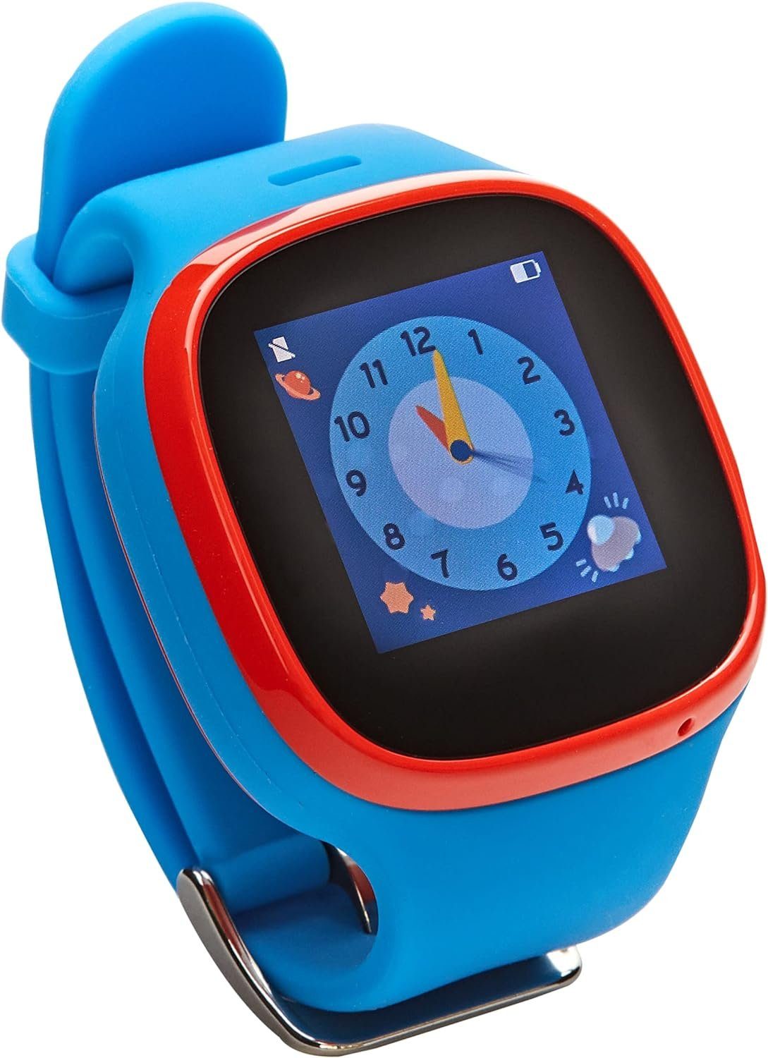 Vodafone Smartwatch (4G), V-Kids: Sicheres Spielen, Echtzeit-Tracking  Armbanduhr für Kinder