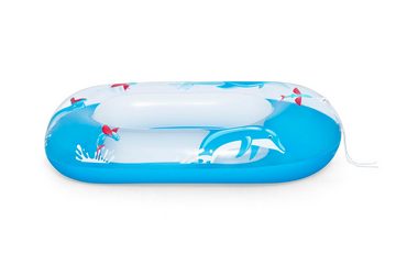 Bestway Kinder-Schlauchboot Bestway Kinder-Schlauchboot - Aufblasbares Kinderboot Gummiboot Blau