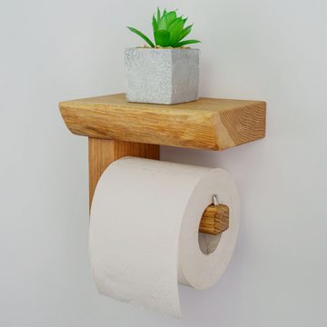 Woodkopf Toilettenpapierhalter Toilettenpapierhalter CULTUS aus Holz