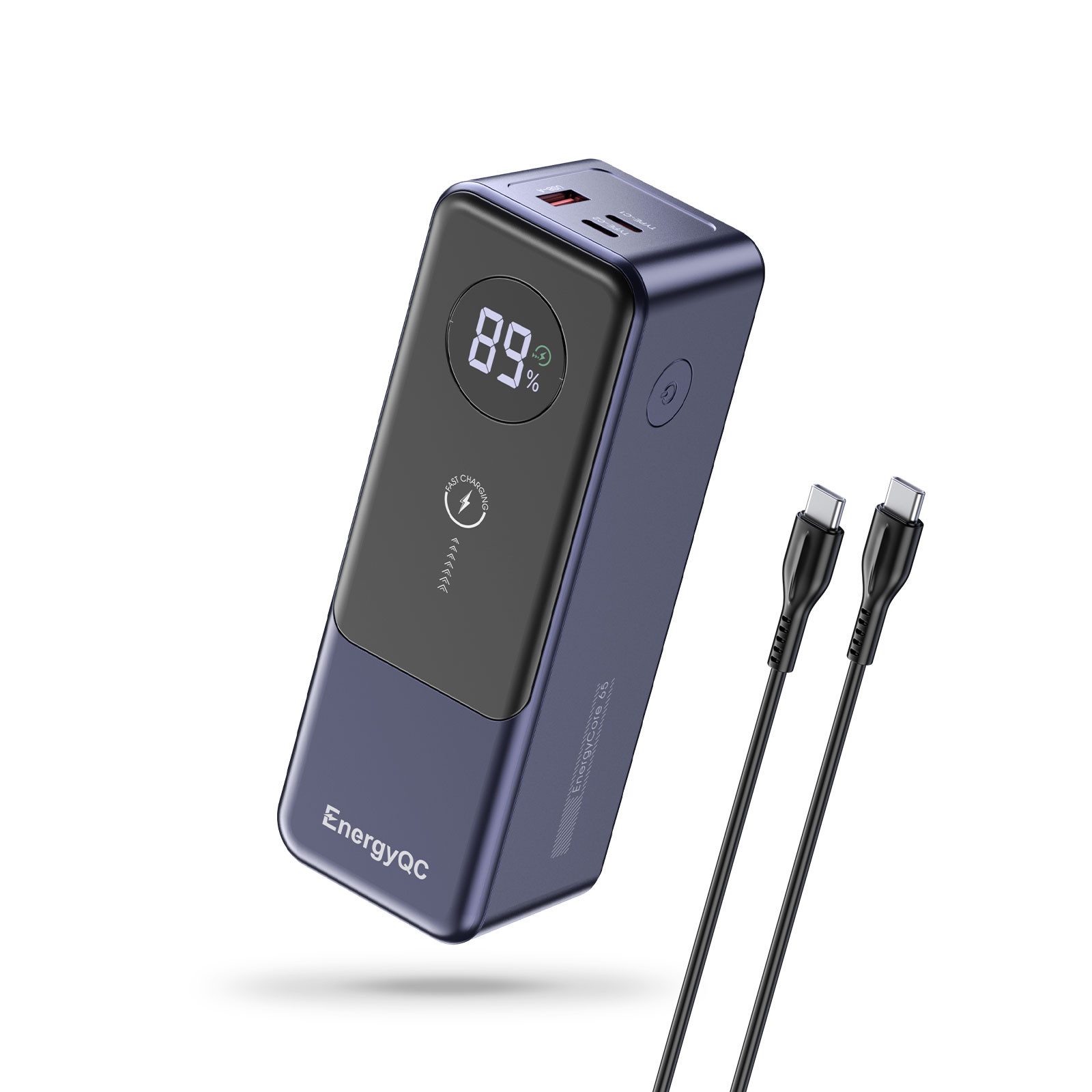 Power Bank 24000 mAh PD 3.0 65W USB-C Externer Akku, Powerbank
