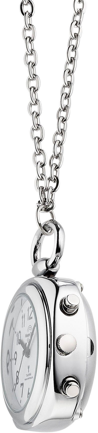 MASTER TIME Kettenuhr Sprechende Kettenuhr, MTUA-10810-12M, Quarzuhr, Damen günstig online kaufen