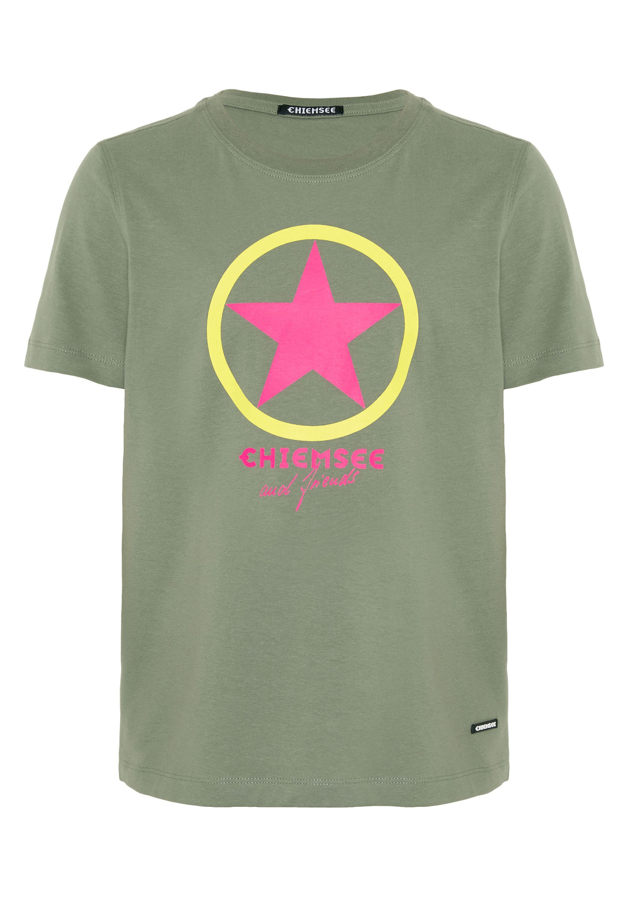Chiemsee Print-Shirt T-Shirt mit Frontprint im Label-Style 1