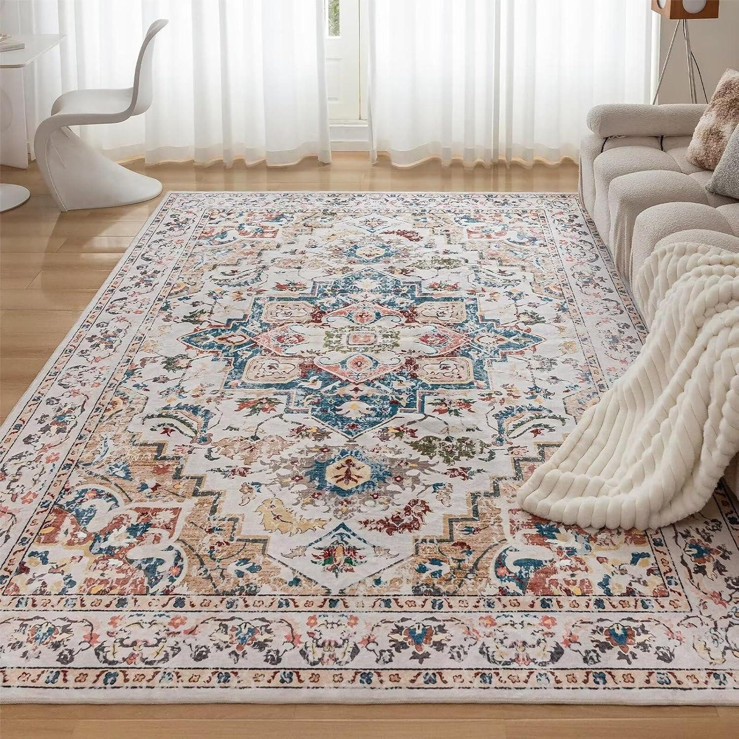 LuxusKollektion Orientteppich Waschbarer Vintage Teppich Orientalisch günstig online kaufen