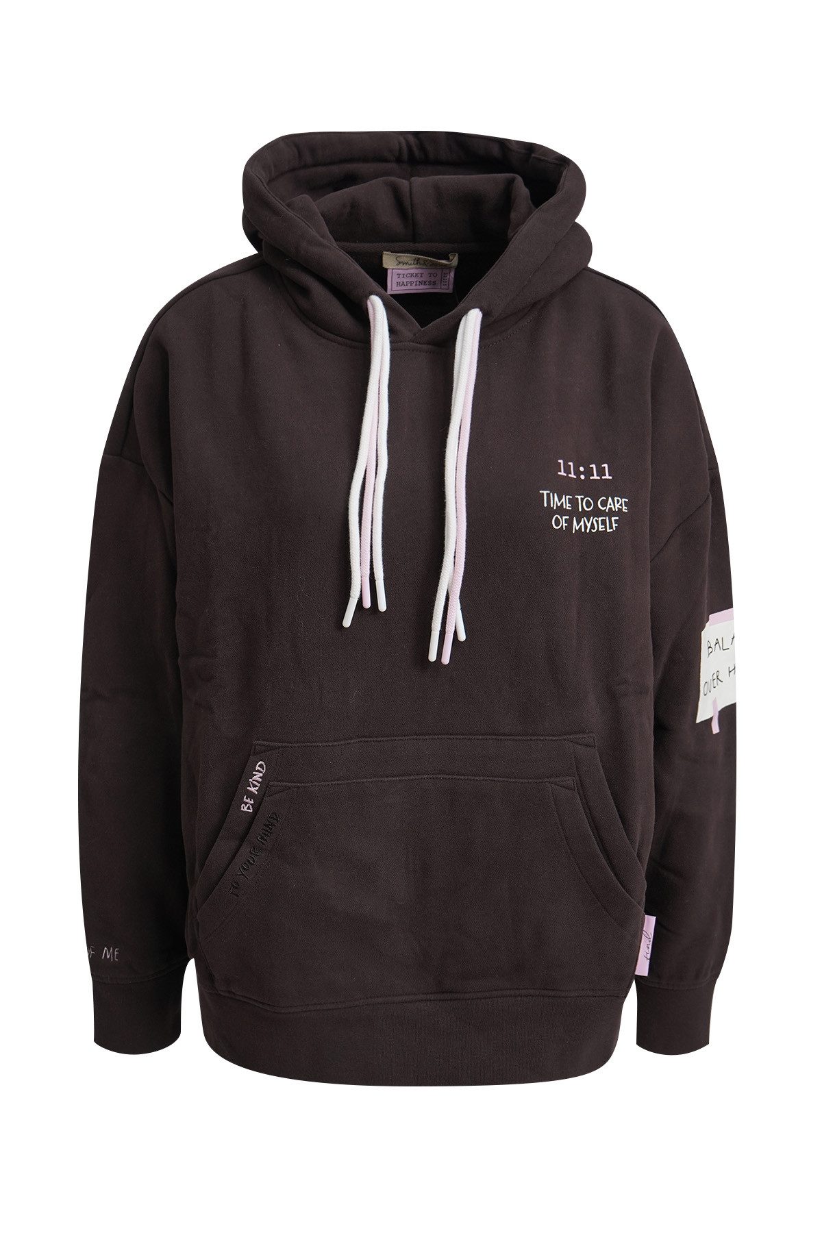 Smith & Soul Hoodie im Oversize Fit, detailreich gestaltet