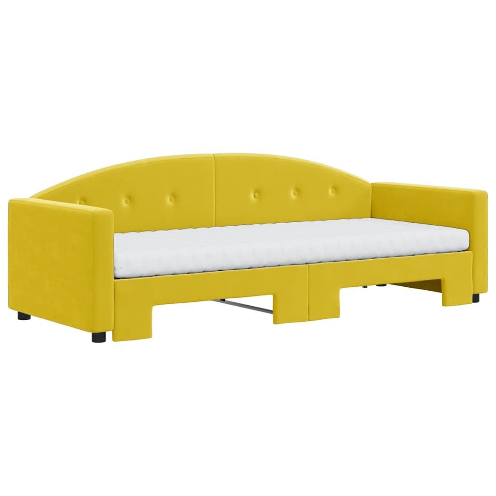 vidaXL Bett Tagesbett Ausziehbar mit Matratzen günstig online kaufen
