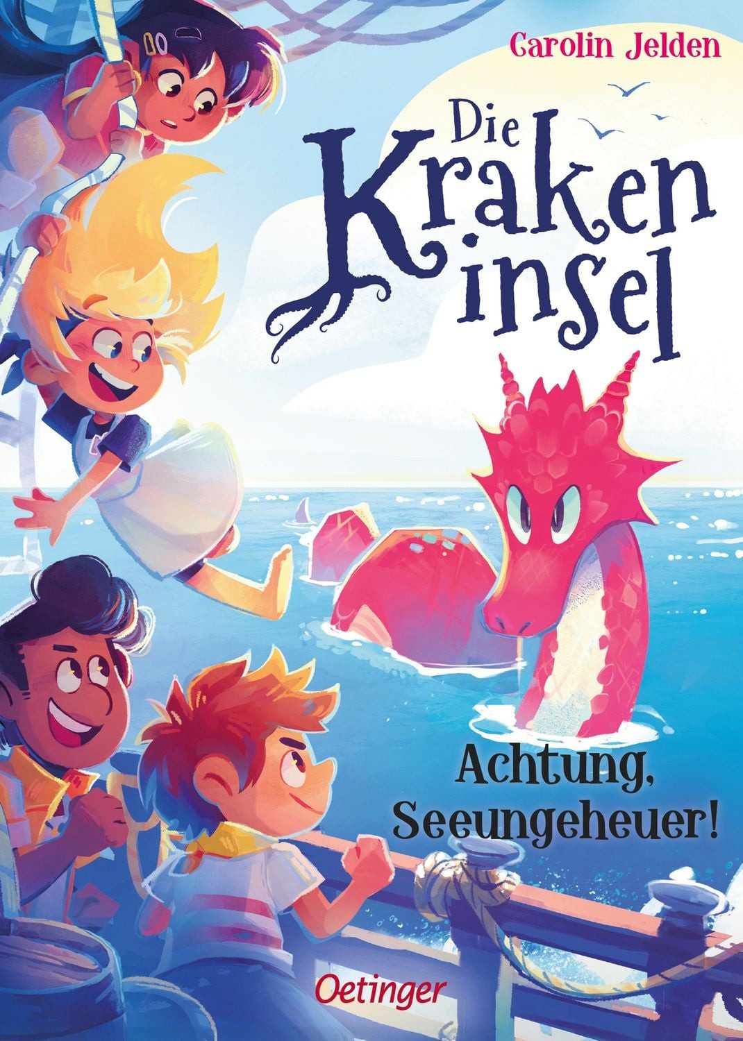Die Krakeninsel 2. Achtung, Seeungeheuer! / Carolin Jelden