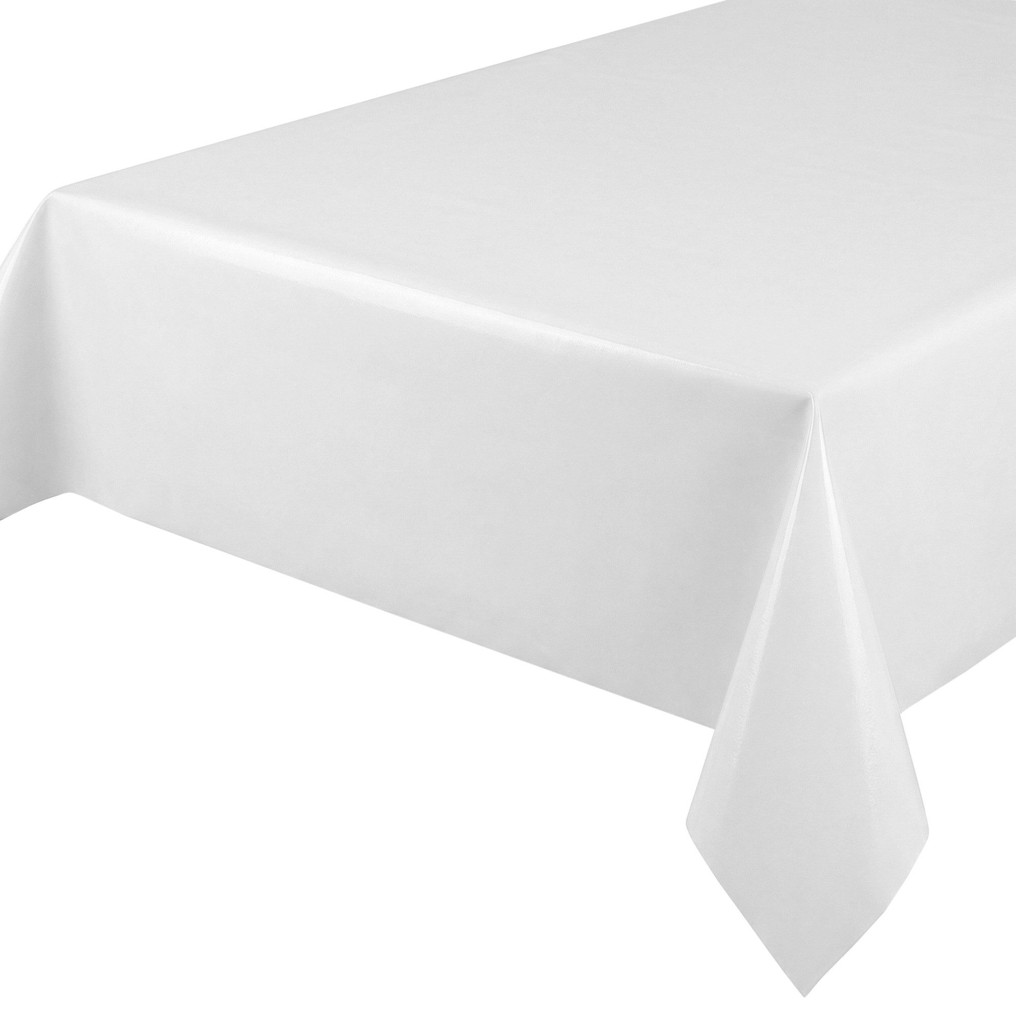 Beautex Tischdecke Uni Wachstuchtischdecke OVAL RUND ECKIG, Wachstuch abwis günstig online kaufen