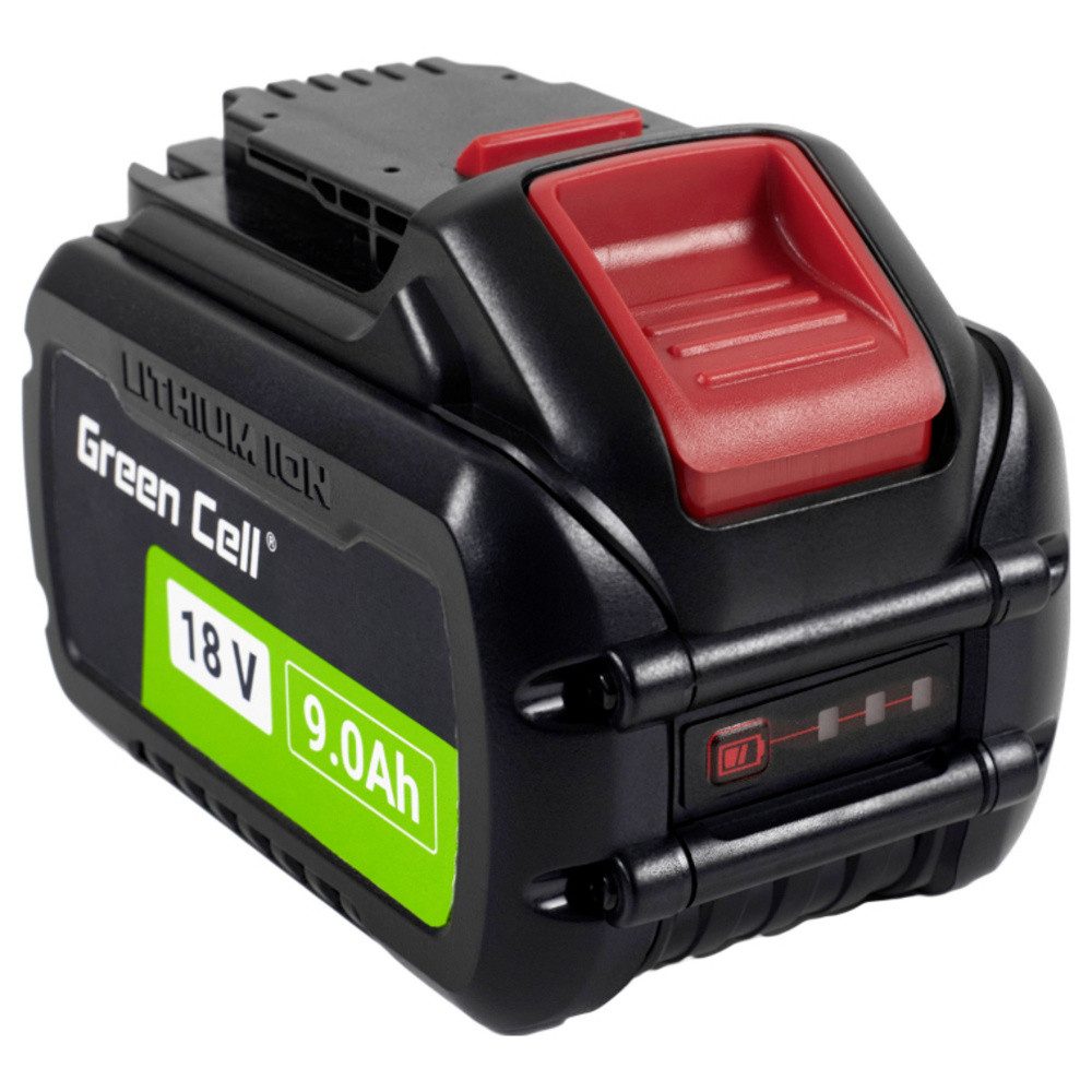 Green Cell Green Cell GC-PTDW18V9 DCB547 DCB184 DCB182 Werkzeug-Akku 18 V 9.0 Ah Akku