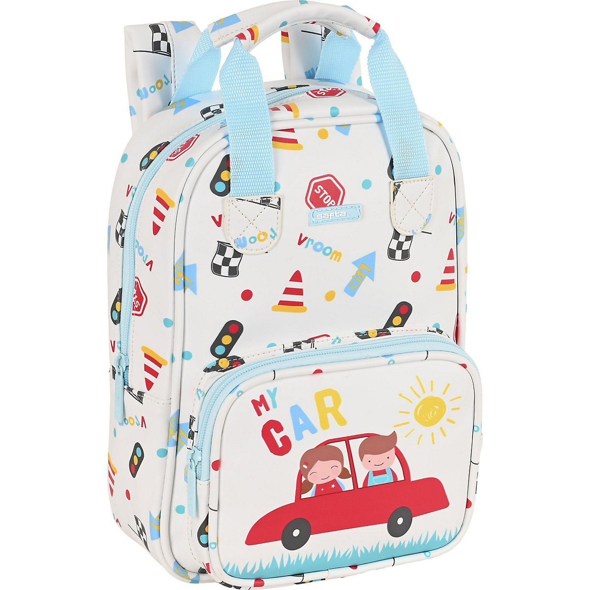 safta Kindergartentasche »Kleinkind-Kinderrucksack mit Henkeln Auto«