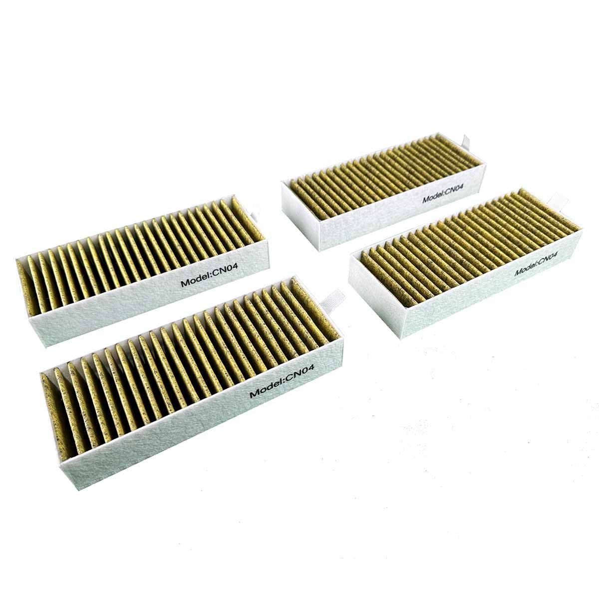 AIR2GO Aktivkohlefilter CleanAir Plus für Constructa CV430235 / CV431235 (4St), Zubehör für Aktivkohlefilter für CONSTRUCTA, Passend für Dunstabzugshauben von CONSTRUCTA