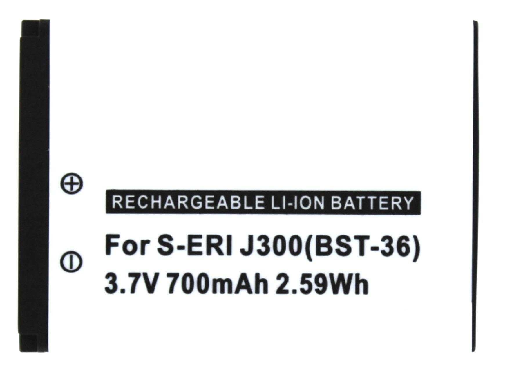 Akku kompatibel mit Sony Ericsson J300I Akku Akku 560 mAh (1 St)