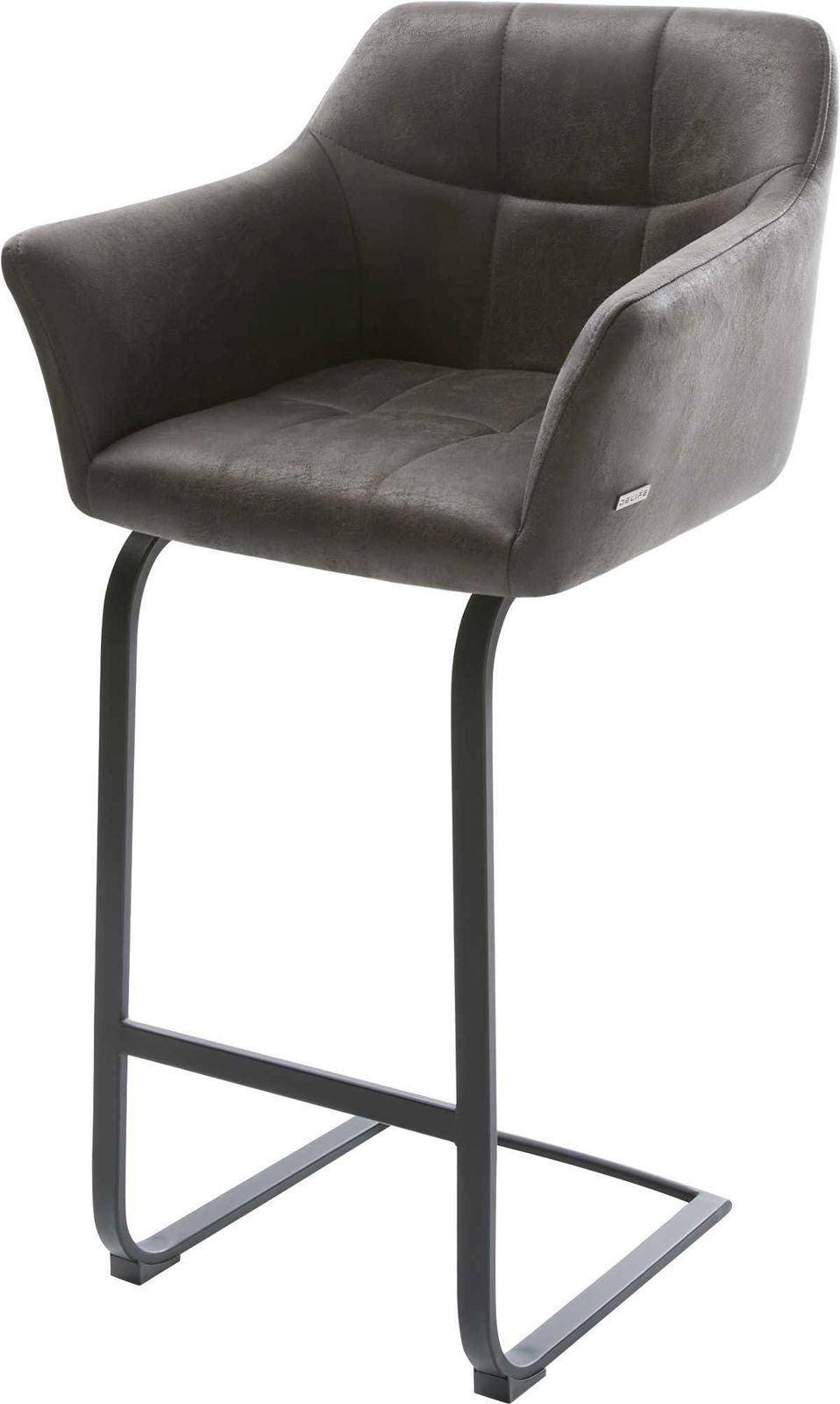 DELIFE Barhocker Yulo-Flex, Freischwinger flach Metall günstig online kaufen