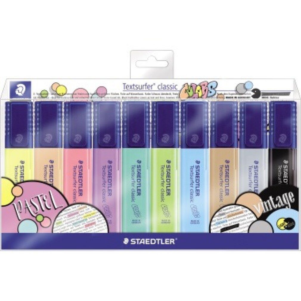 Marker Textmarker Textsurfer Classic Colors 10ST sortiert