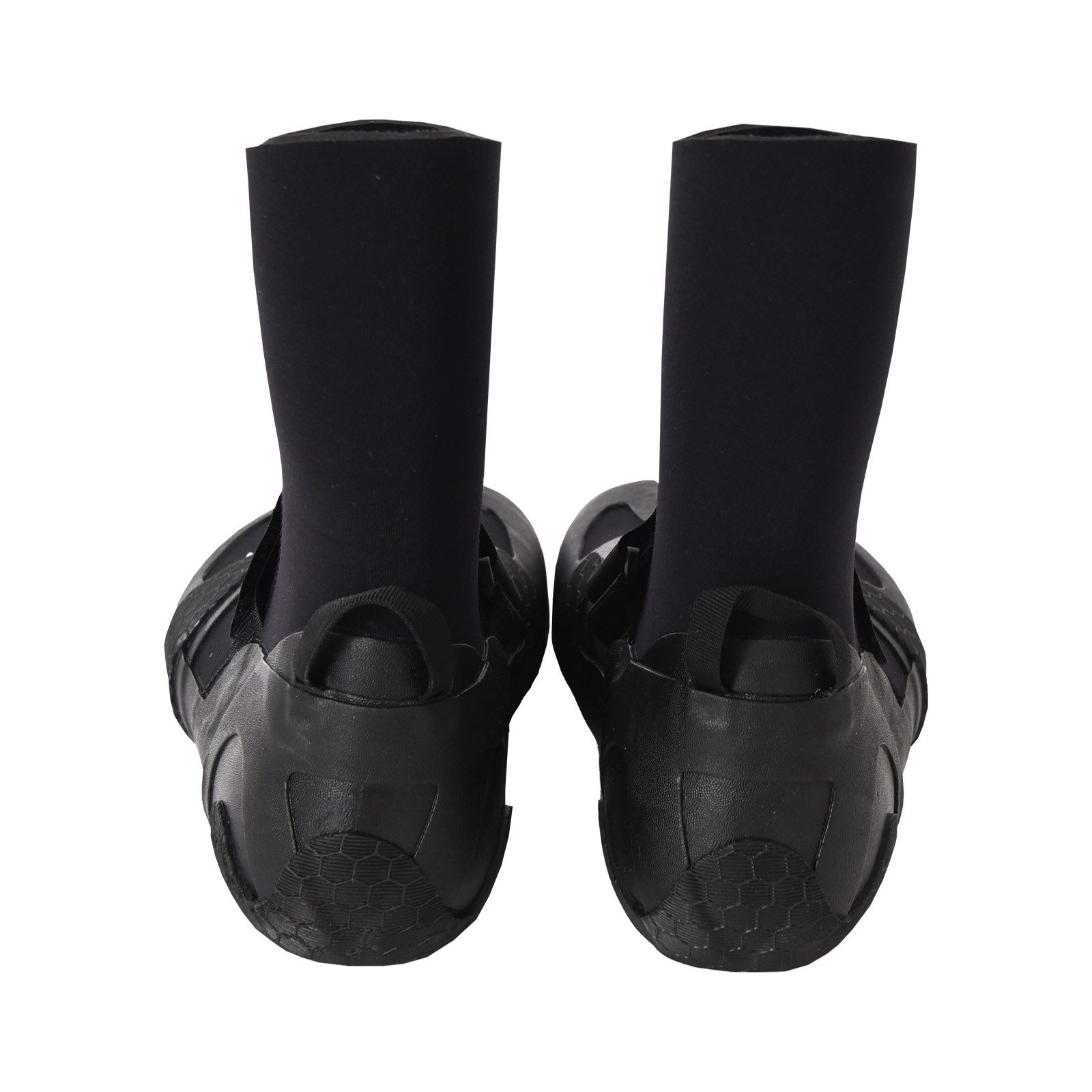 F2 F2 Neopren Schuhe Barfuss Schuhe Hoch Surfschuhe 43-44 Schwarz Neoprenschuh – Bild 4 von 5