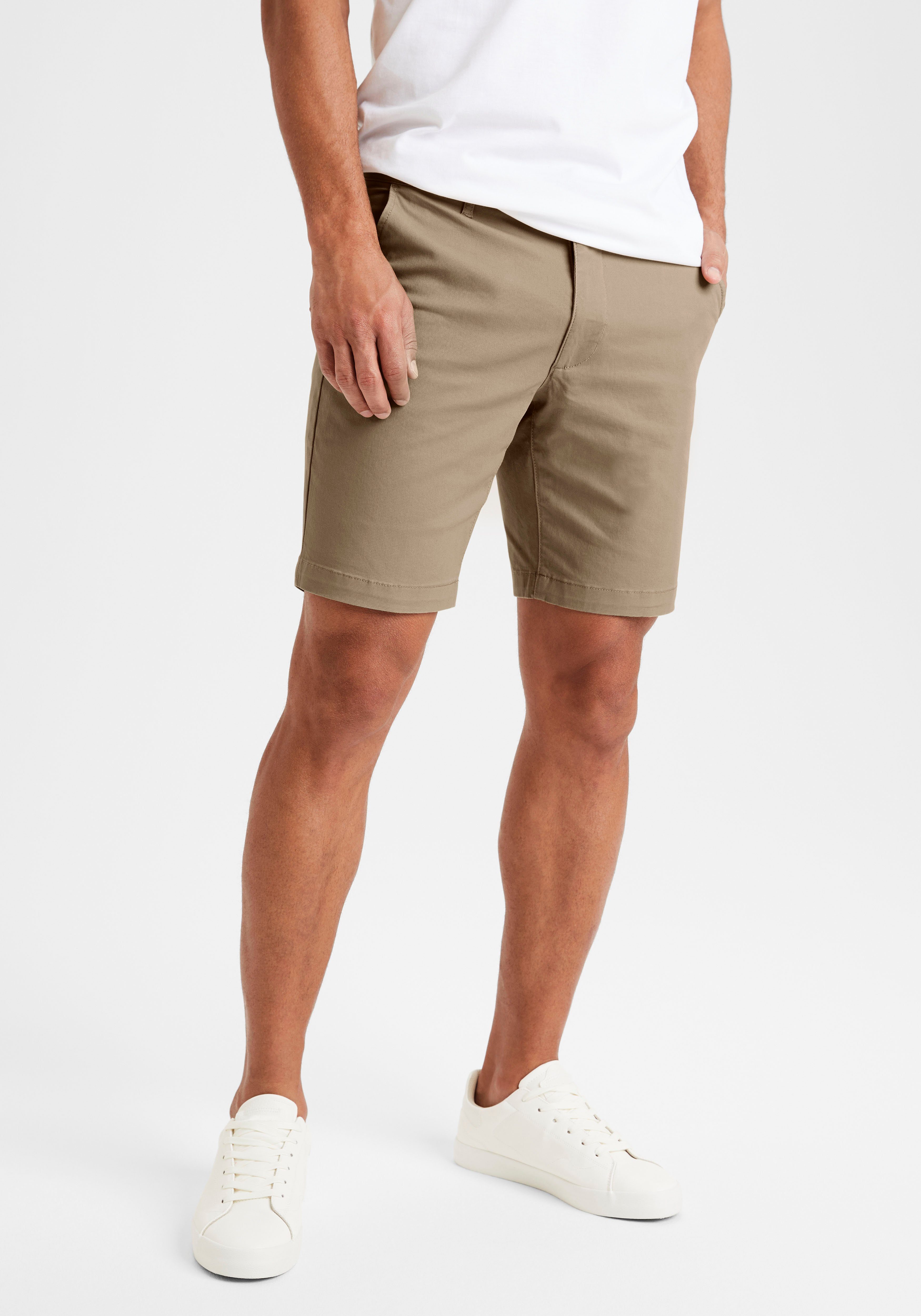 H.I.S Chinoshorts regular-fit Shorts aus elastischer Baumwoll-Qualität