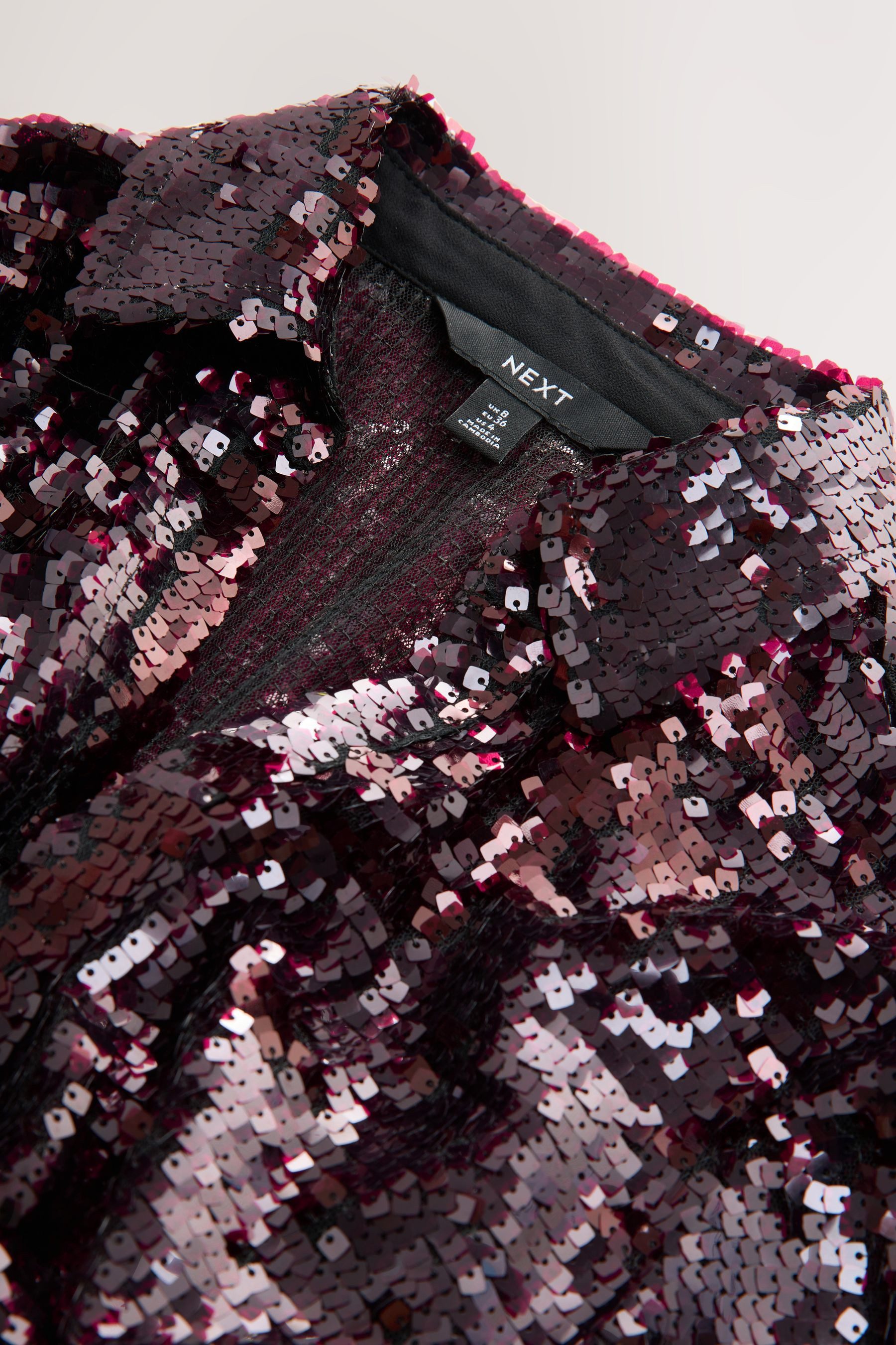 Next Langarmhemd Langarmshirt mit Pailletten (1-tlg) günstig online kaufen