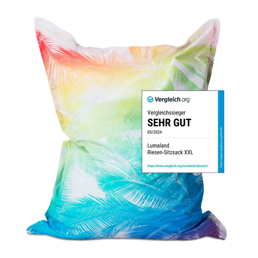 Sitzsack XXL Bean Bag Riesen-Sitzkissen 380L 140x180cm Special Edition