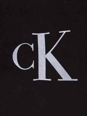 Calvin Klein Jeans Kapuzensweatshirt SATIN CK HOODIE mit Logomarkenlabel