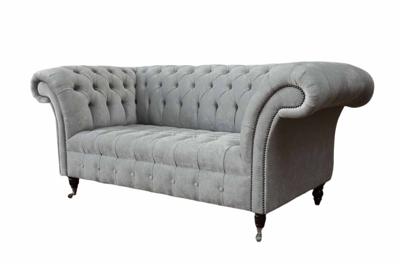 JVmoebel Chesterfield-Sofa, Sofa Zweisitzer Chesterfield Klassisch Wohnzimmer Design Couch Sofas