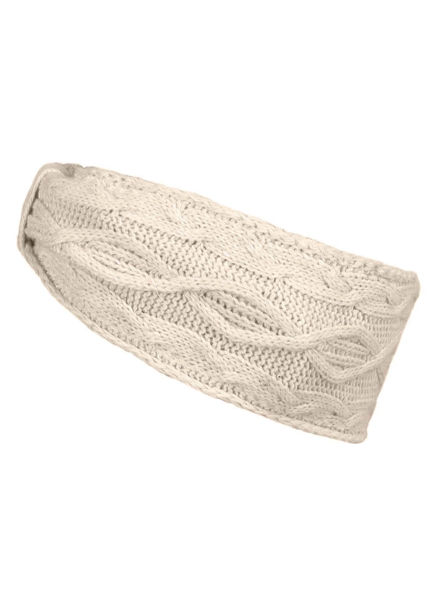 Zwillingsherz Stirnband "Wollmuster" gestrickt, mit Wollanteil und Muster günstig online kaufen