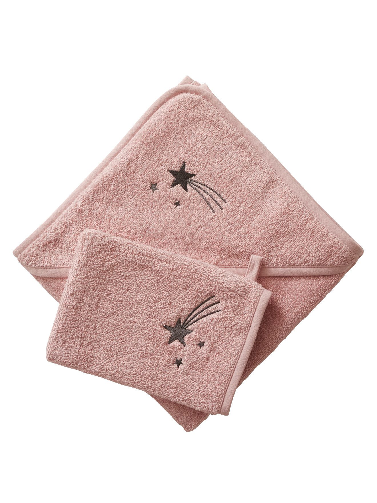 vertbaudet Kapuzenhandtuch Baby Kapuzenbadetuch & Waschhandschuh