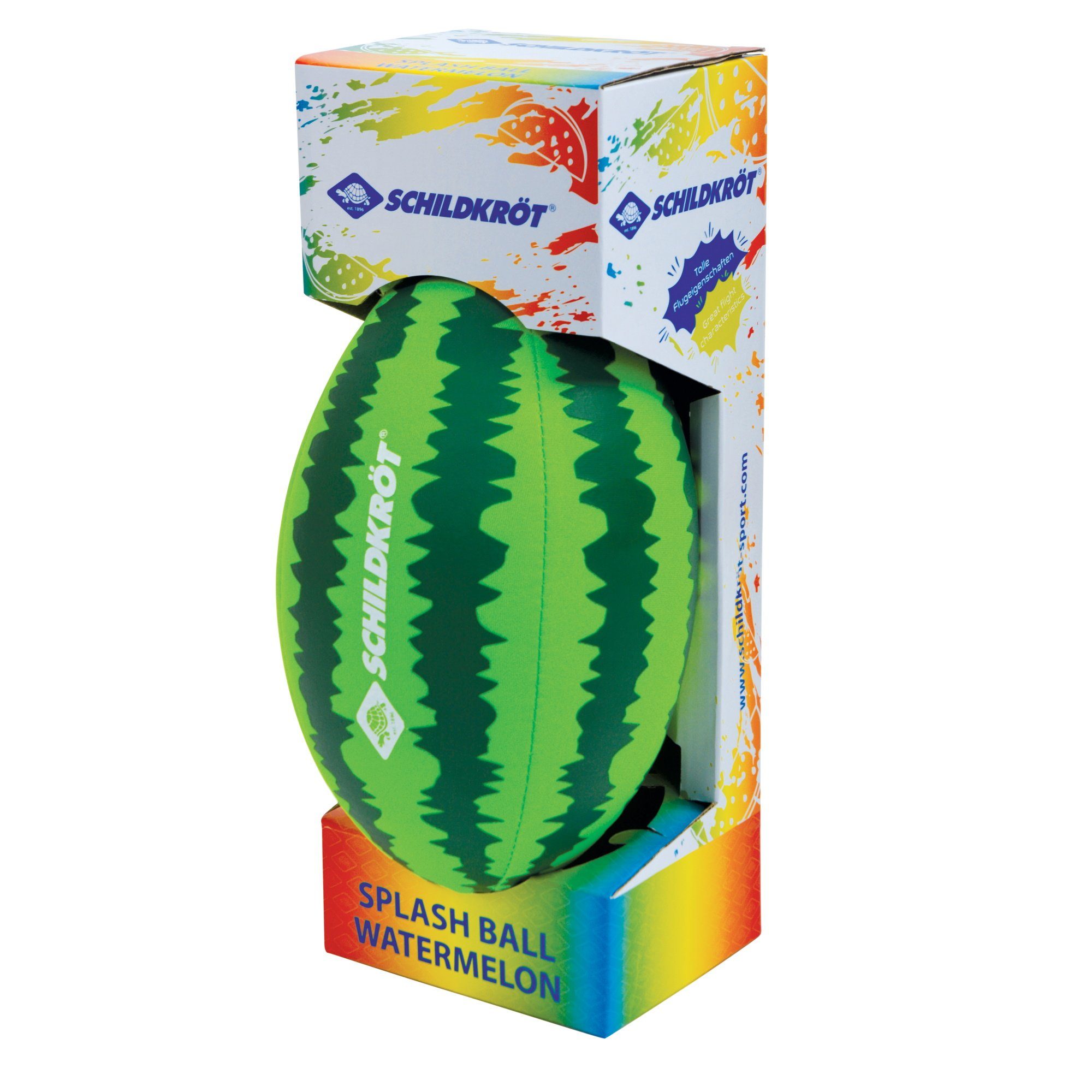 Schildkröt 27cmx17cm, Schildkröt Funsports Ball Splash Funsports Watermelon Spielball Melonenoptik
