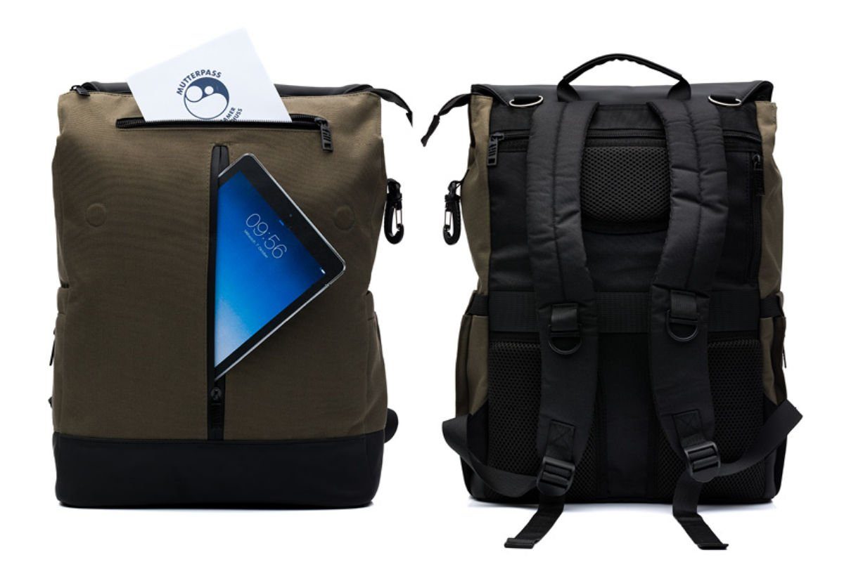 Fillikid Wickeltasche Wickelrucksack Osaka Exklusiv