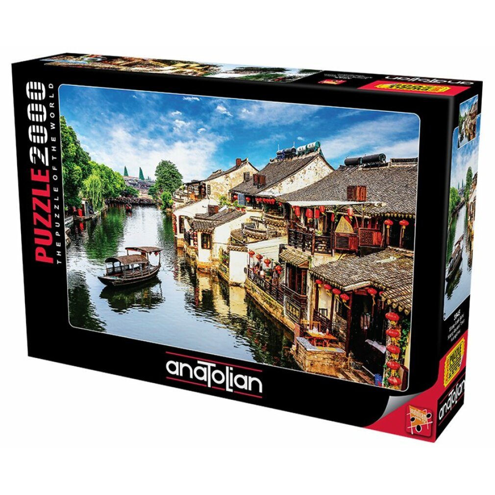 ANATOLIAN Puzzle ANATOLISCHES Puzzle Antike Stadt Xitang 2000 Teile, Puzzleteile