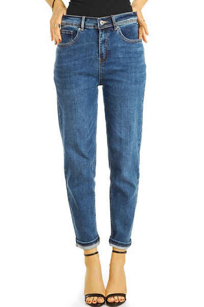 be styled Mom-Jeans »lockere slouchy Damenjeans, pluderige Hosen j26k«