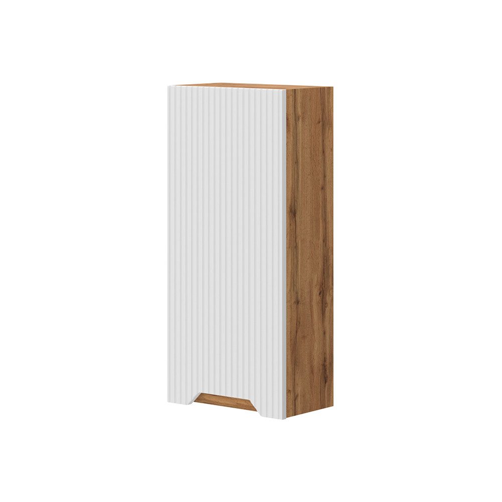 Vicco Hängeschrank Lotta, Eiche/weiß gestreift, 20 x 72.6 cm (1-St)
