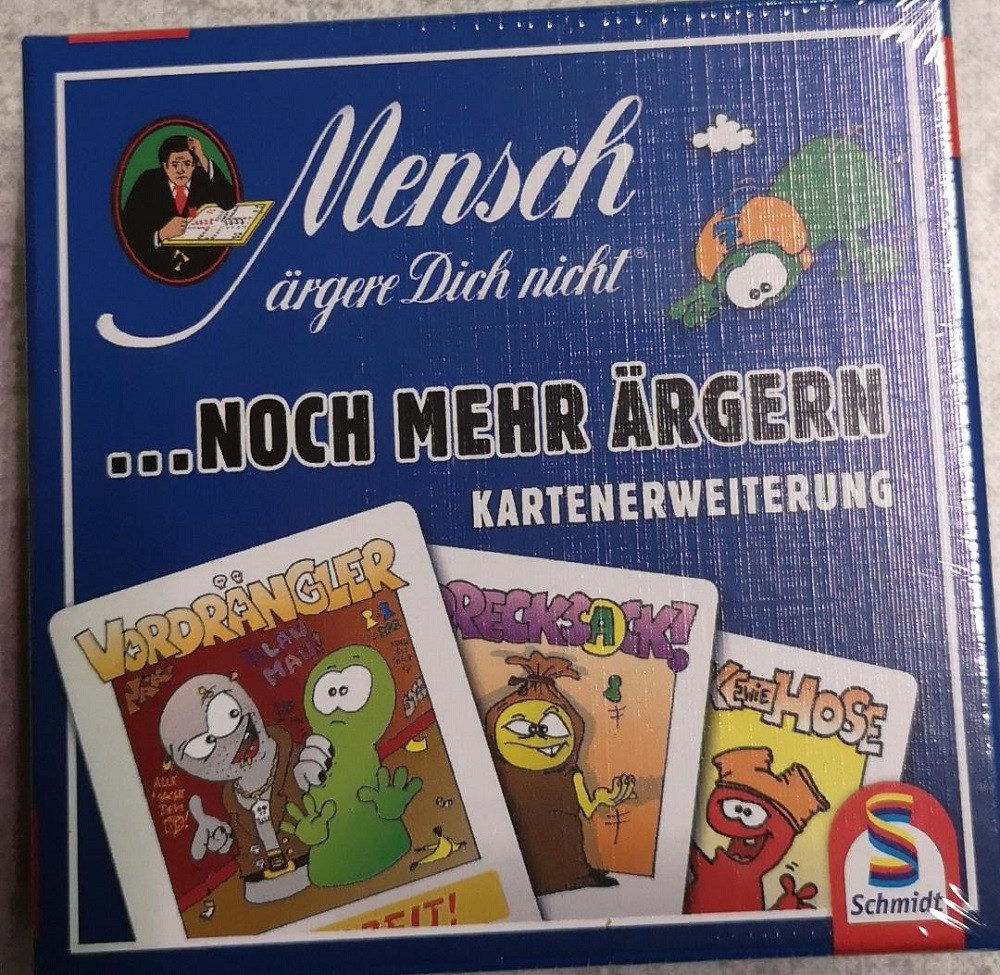 Schmidt Spiele Spiel Mensch ärgere Dich nicht : noch mehr ärgern Kartenerweiterung