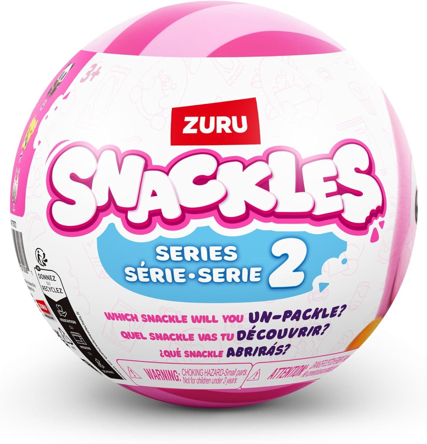 ZURU Plüschfigur Snackles Plüsch mit Snack-Marken (Überraschung), Serie 2.5 günstig online kaufen