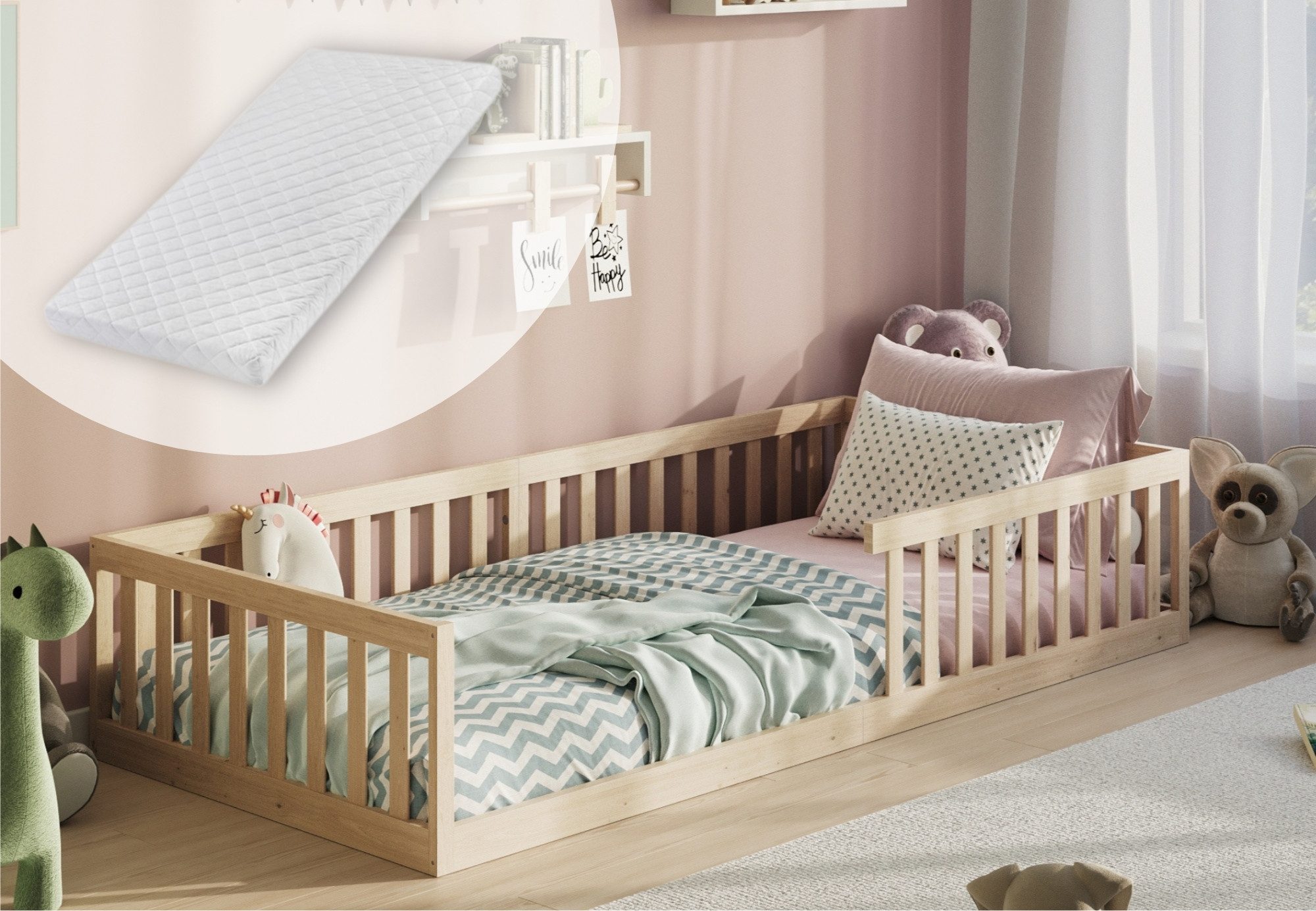 Kids Collective Kinderbett 90x200 cm mit günstig online kaufen