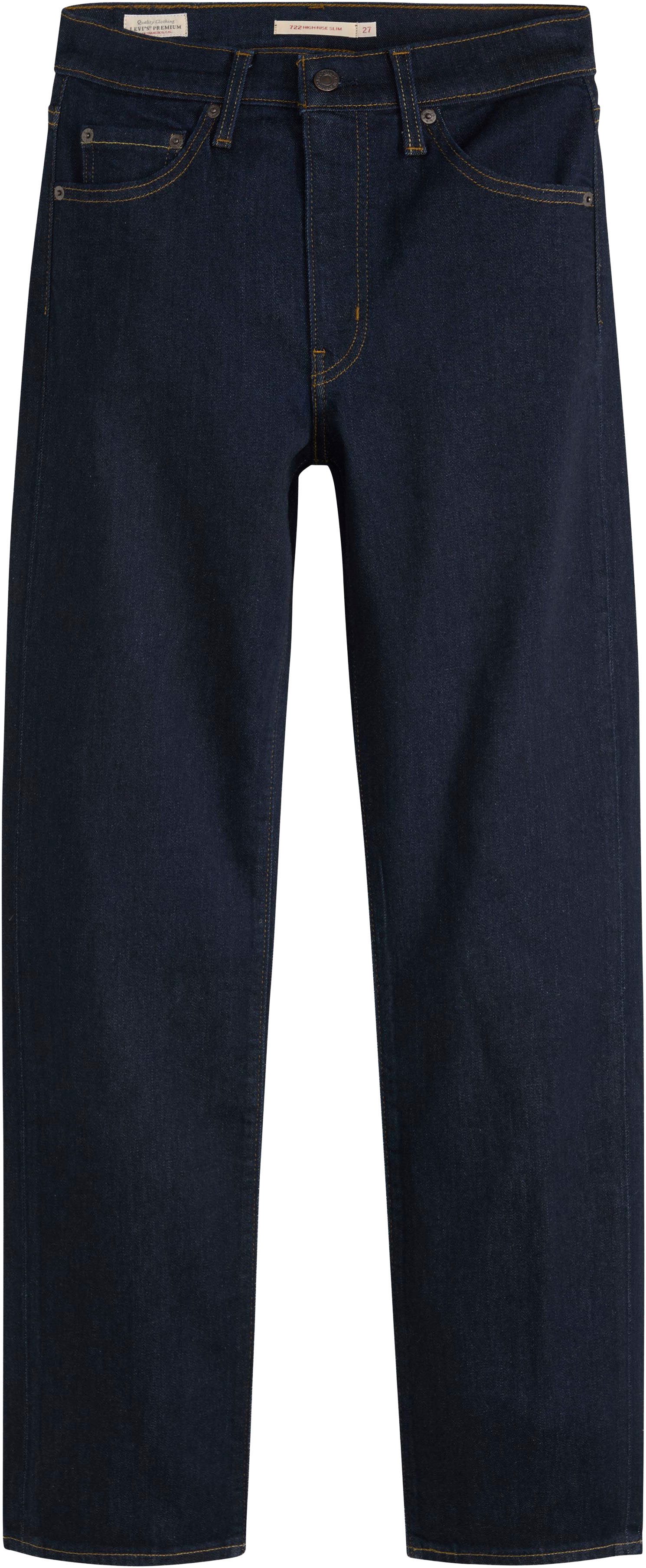 Levi's® Slim-fit-Jeans 722 HIGH RISE SLIM mit Lyocell und Stretch