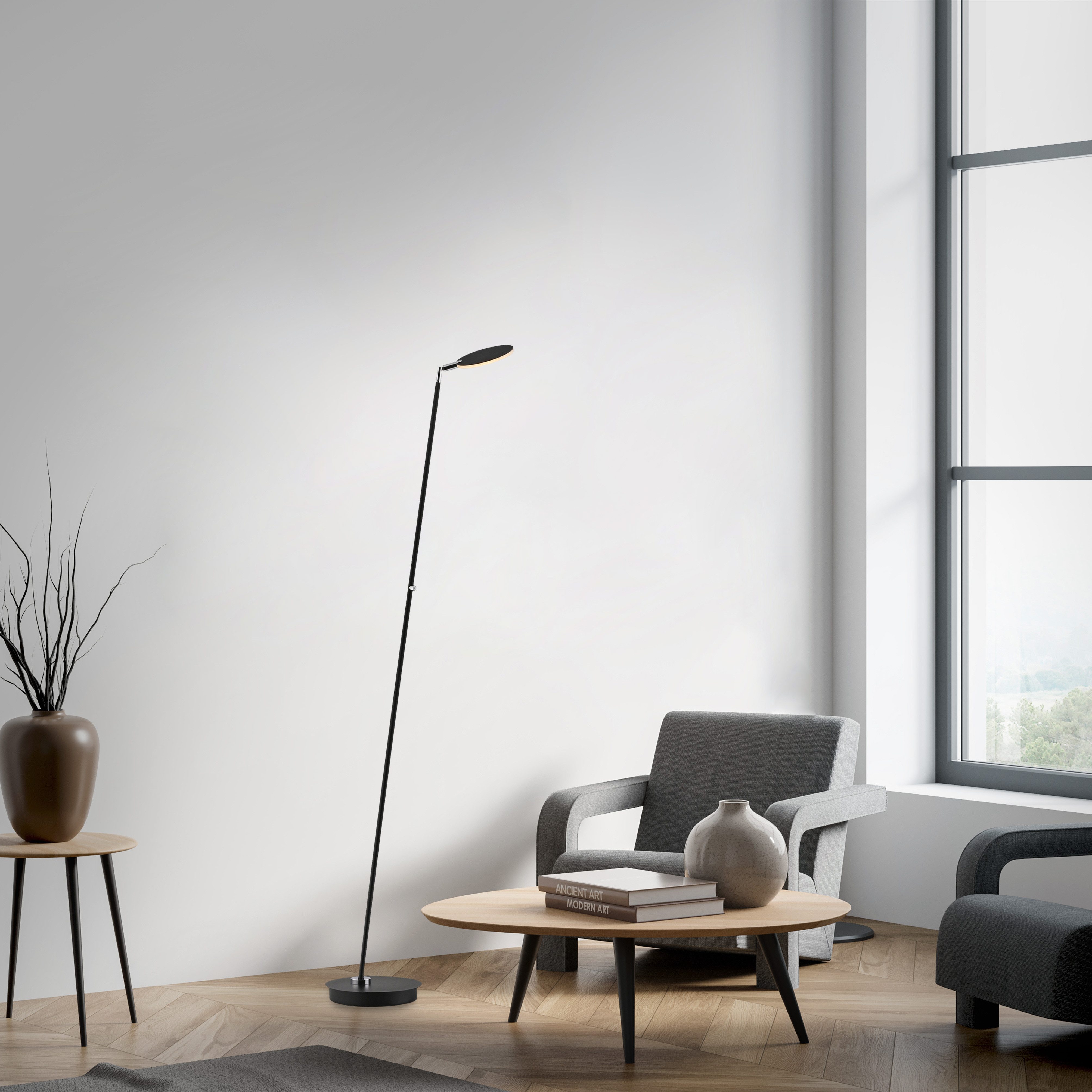 Paul Neuhaus LED Stehlampe AKKU BENTE, Farbsteuerung, LED fest integriert, günstig online kaufen