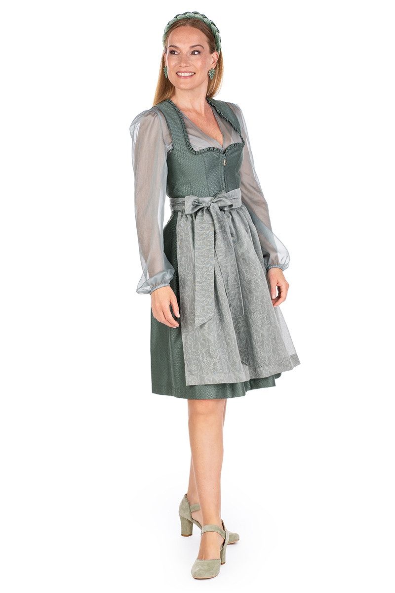 Dirndlbluse Dirndlbluse - SALCHING - salbei