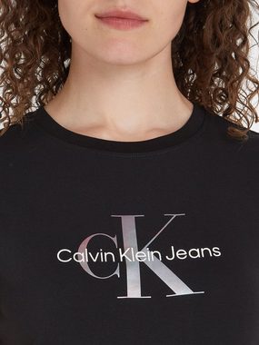 Calvin Klein Jeans Shirtkleid DIFFUSED MONOLOGO DRESS mit Logoschriftzug