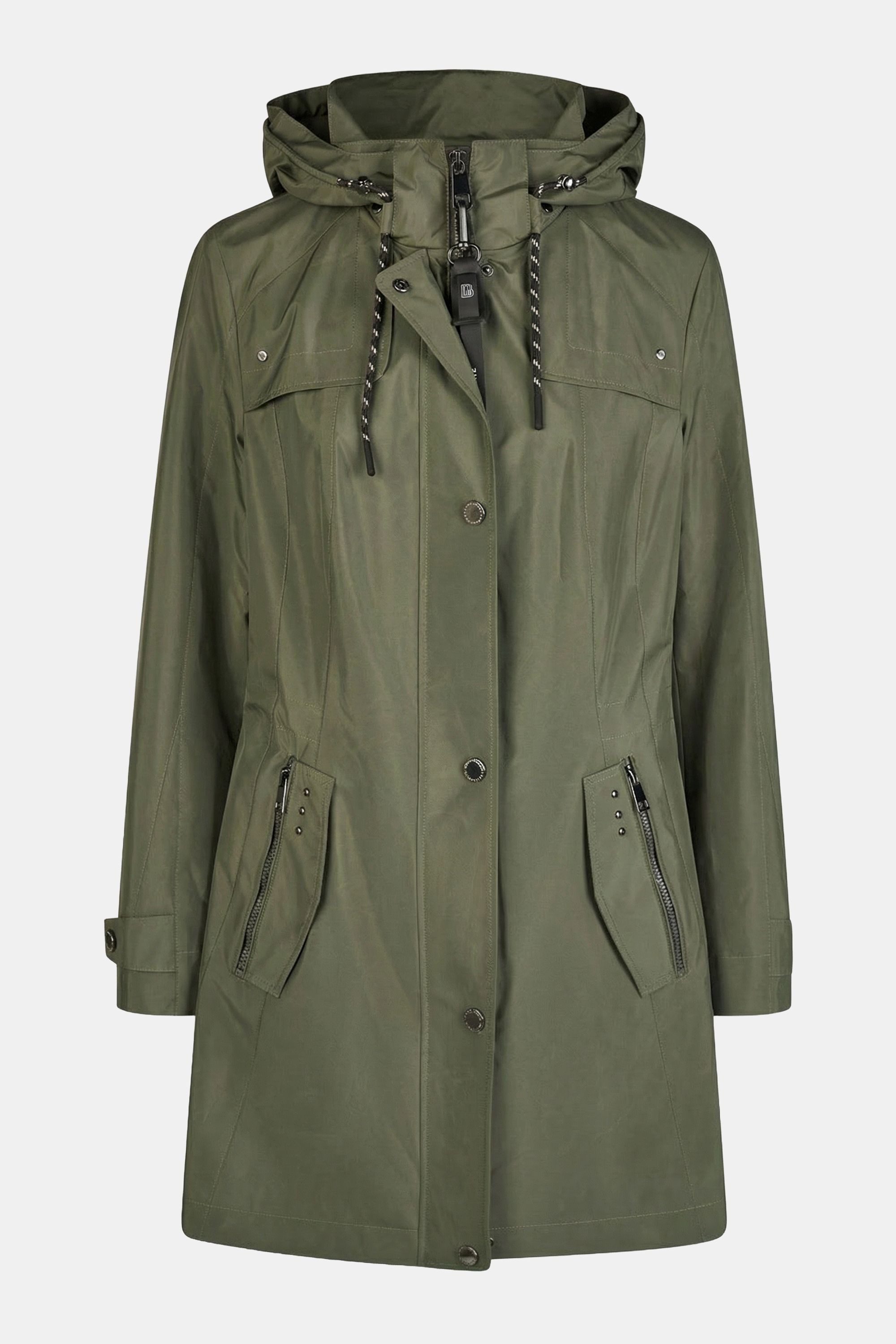 Barbara Lebek Parka lange Übergangsjacke oder Funktionsjacke mit abnehmbare günstig online kaufen