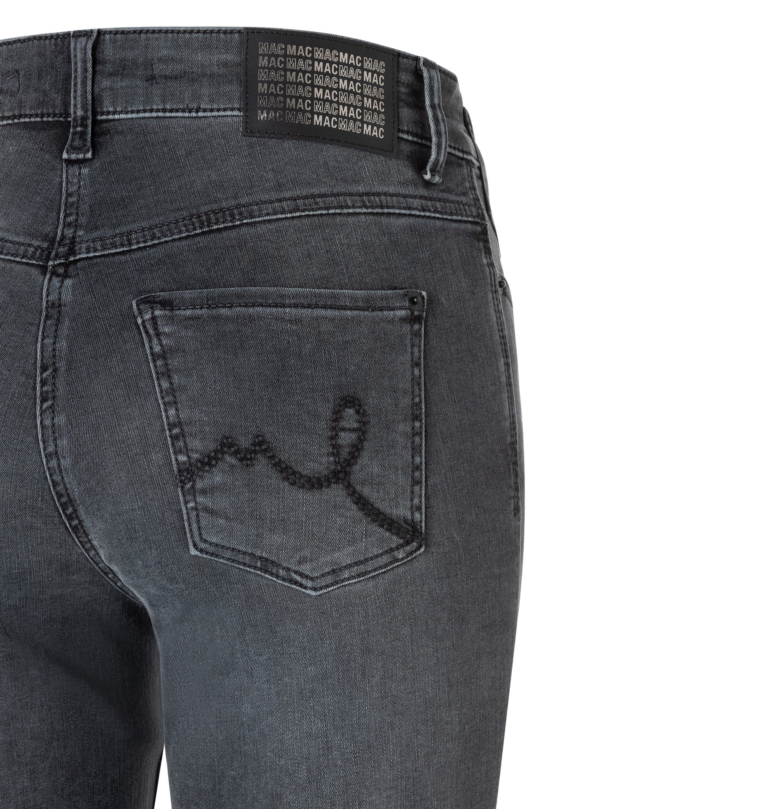 MAC Stretch-Jeans MAC LAURA authentic carbon wash 5225-90-0387L D910 – Bild 3 von 5