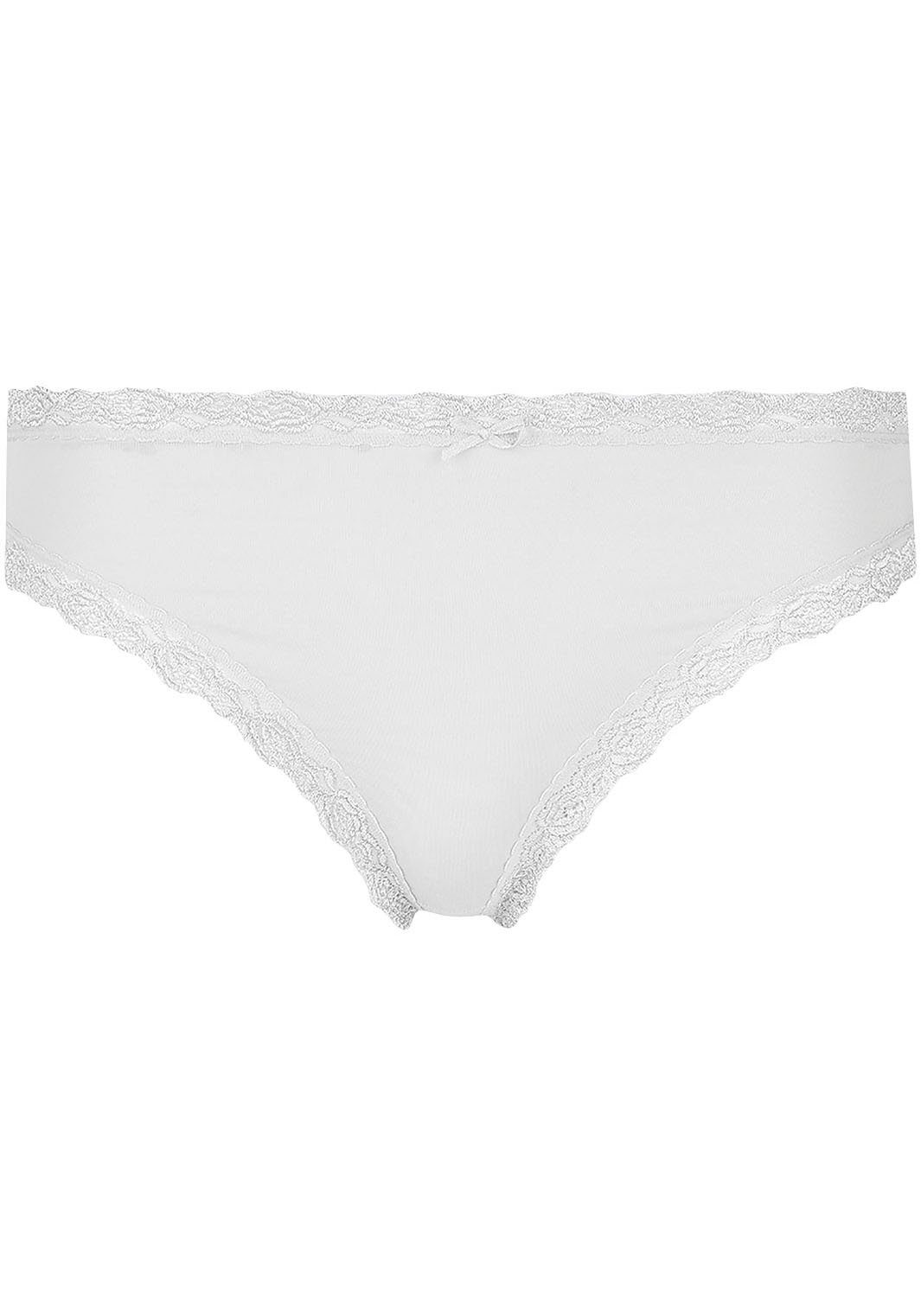 Nina Von C. Jazz-Pants Slips "Cosy" (3er Pack) eng, elastisch, atmungsaktiv, bequem, feminin, mit Spitze